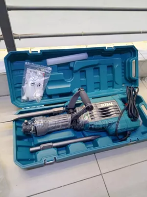 TOTAL Electric Jack Hammer With Chisel Bit and Storage Case
