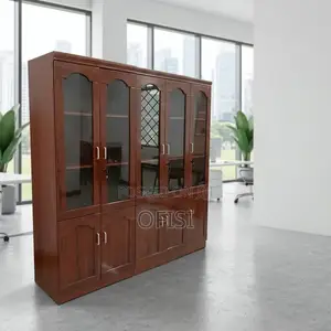 Office Cabinet; 5 Door Wooden Office Cabinet