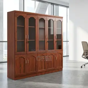 Office Cabinet; 5 Door Wooden Office Cabinet
