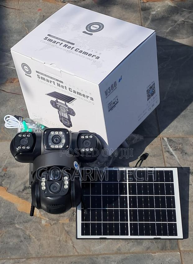 Triple Lens 4g Solar PTZ Camera – Advanced Outdoor Camera
