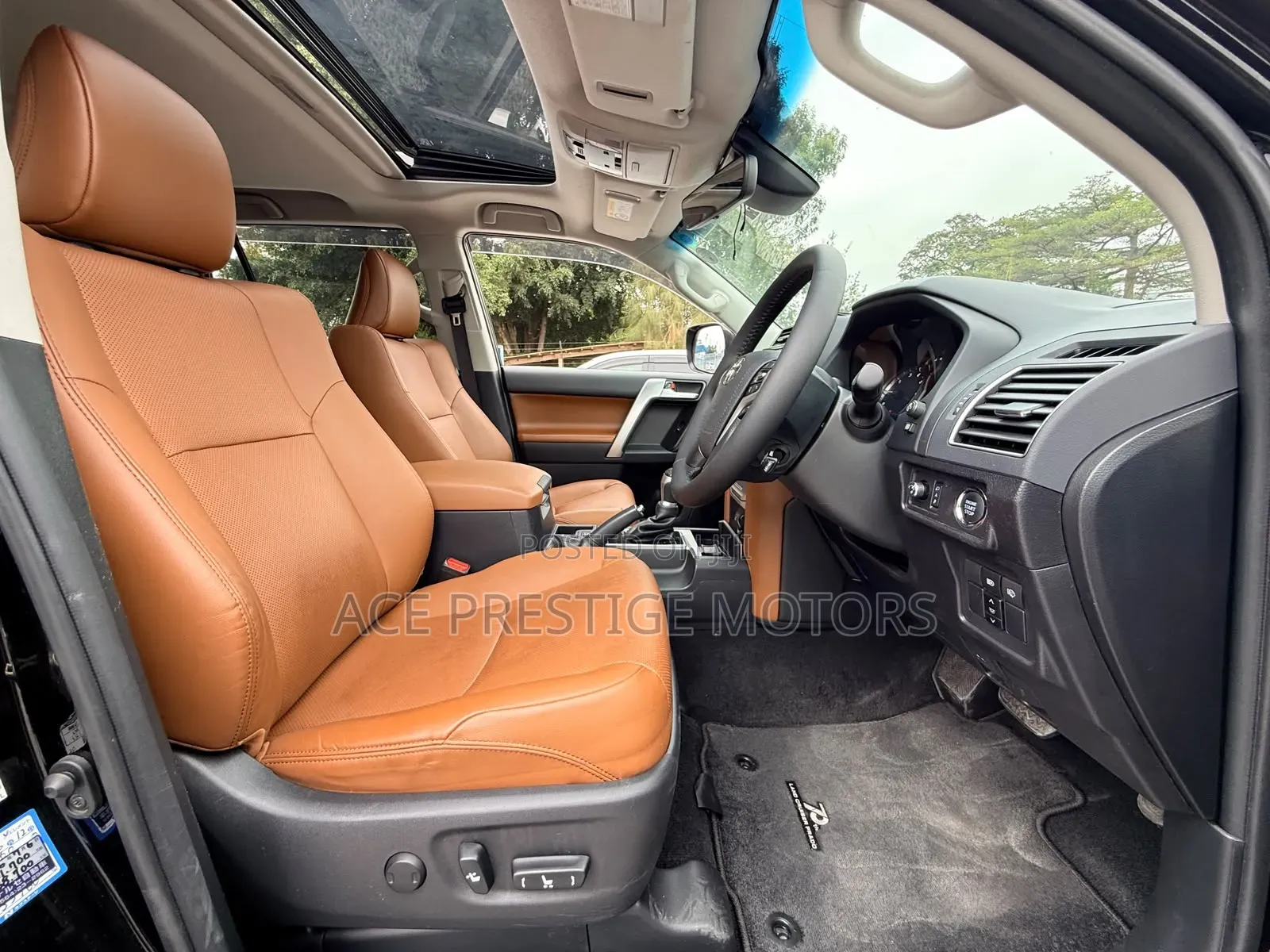 Toyota Land Cruiser Prado 2021 Black