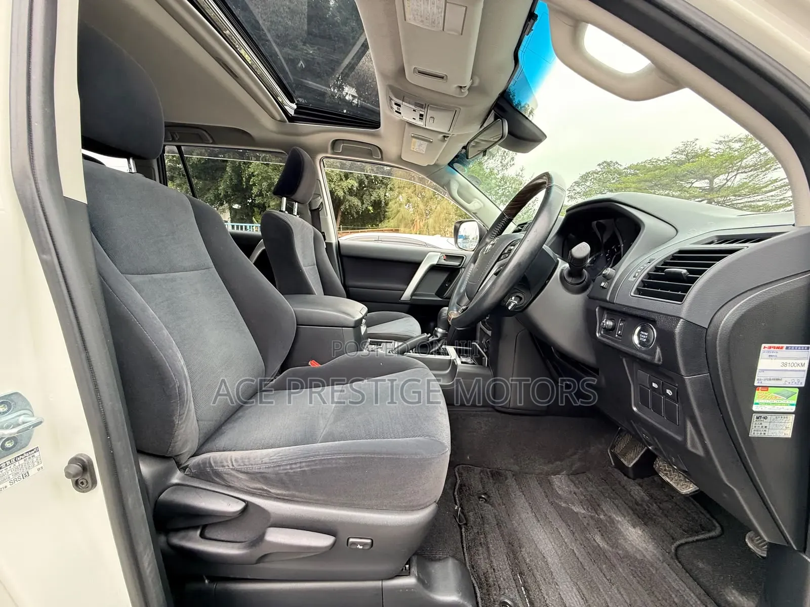 Toyota Land Cruiser Prado 2019 White