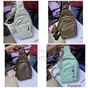 Unisex Leather Shoulder Crossbody Sling Chest Bags-Y