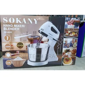 Sokany Hand Mixer With 2 Litre Bowl