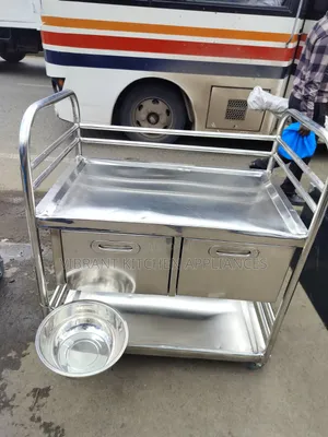 Stainless Steel Surgical Trolley