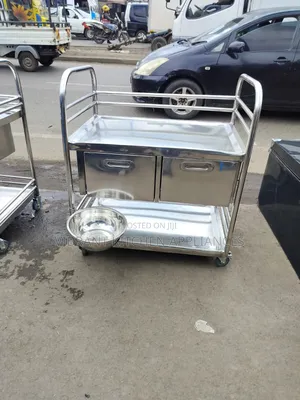 Stainless Steel Surgical Trolley