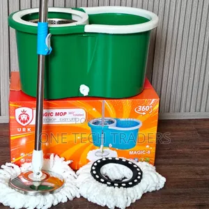 Mettalic Spin Mop- Rotating 360°