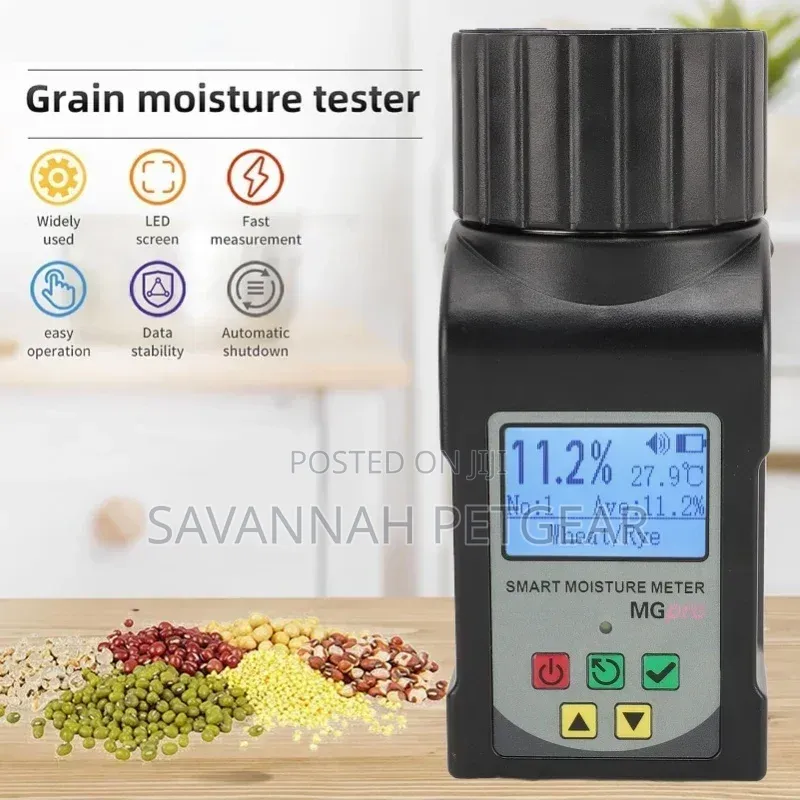 Portable LED Display Grain Moisture Tester Meter