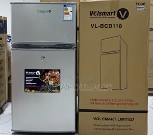 118 Mini Double Door Fridge