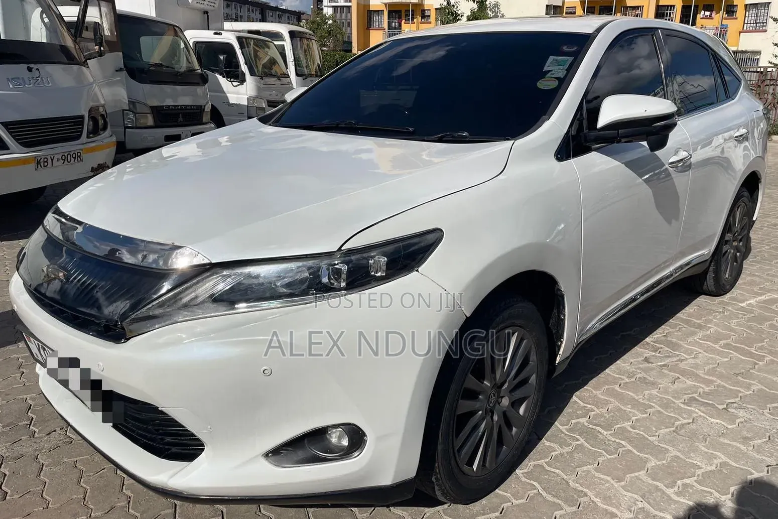 Toyota Harrier 2014 White
