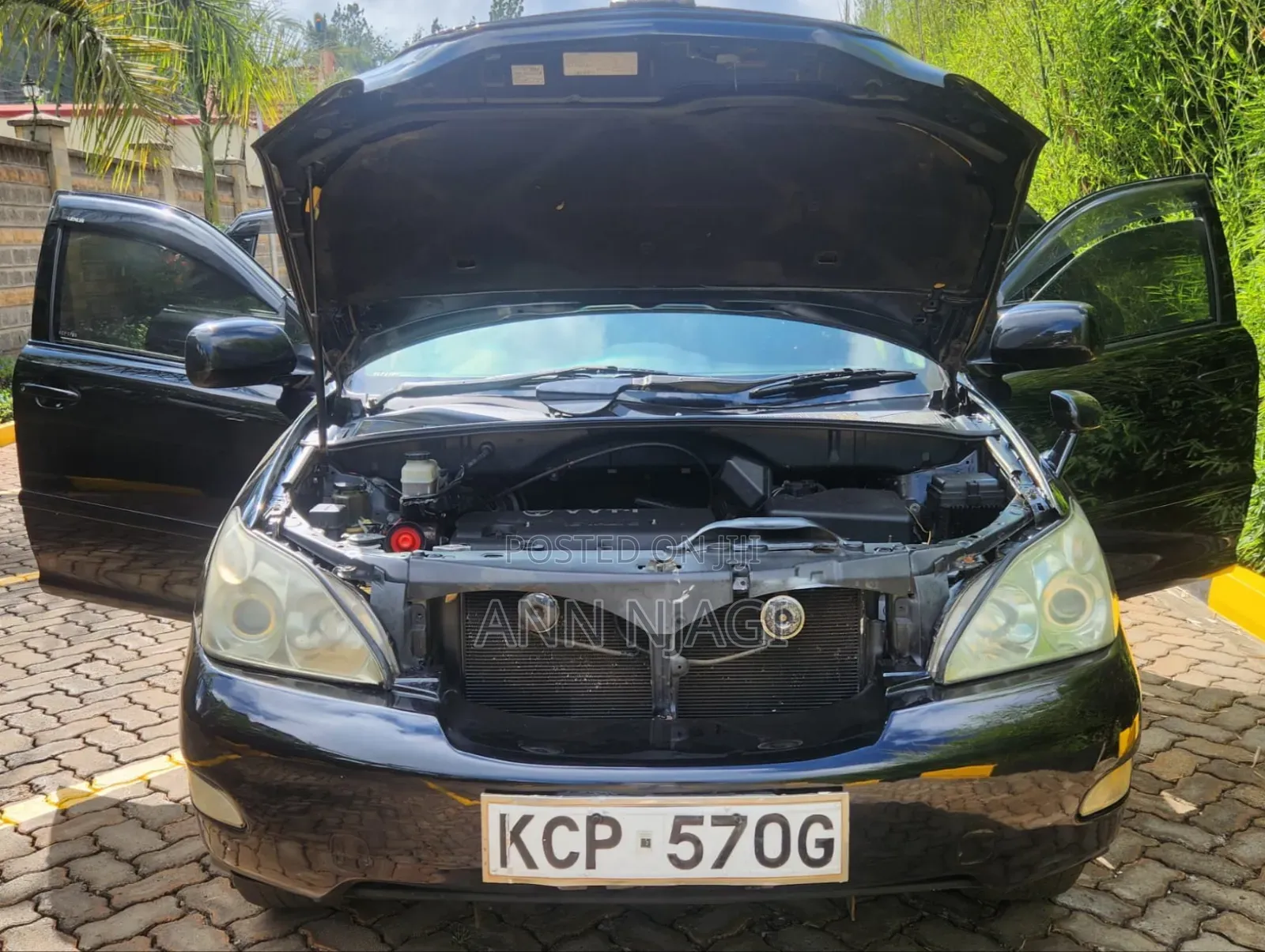 Toyota Harrier 2.4 2010 Black