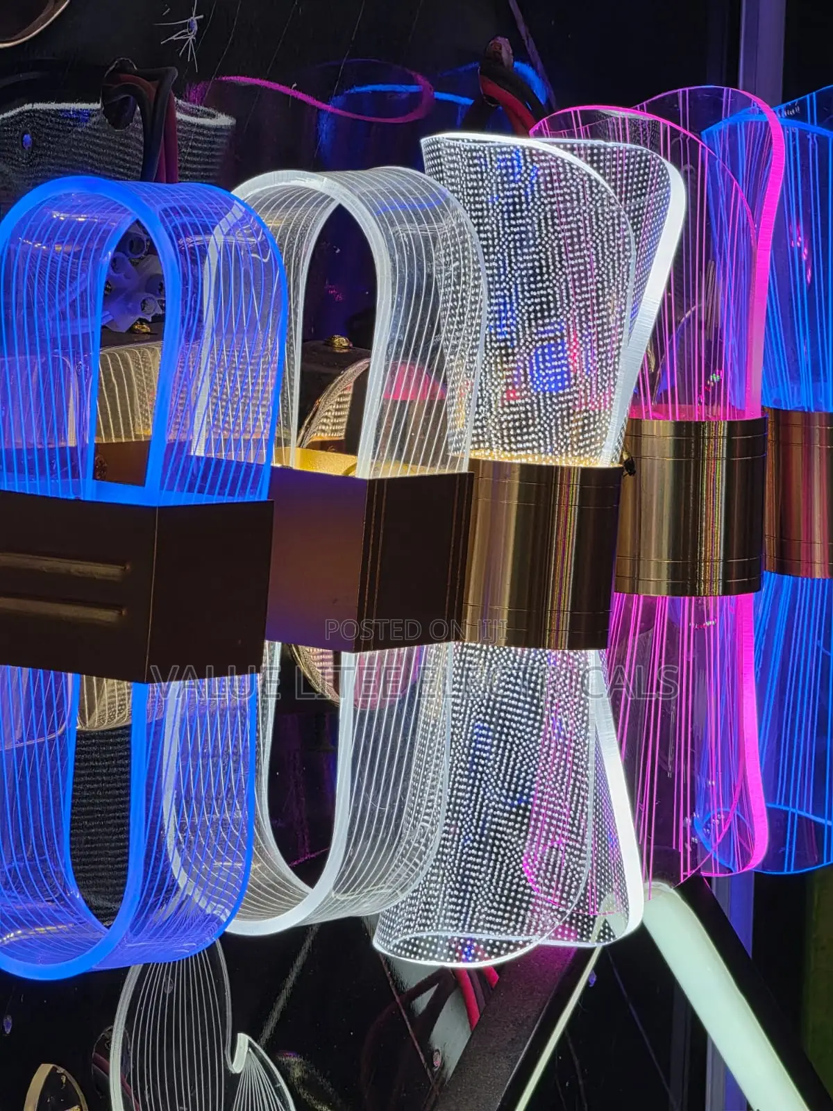 LED Indoor Wall Light Different Colours