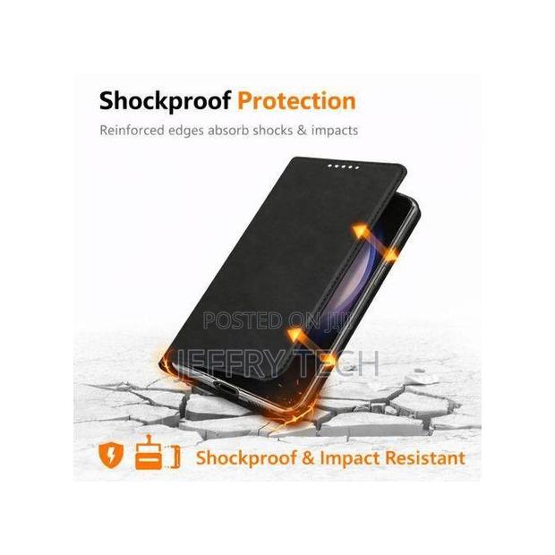 Flip Cover Premium Flip Wallet Leather Case for Tecno Camon 15 Cover - main view
