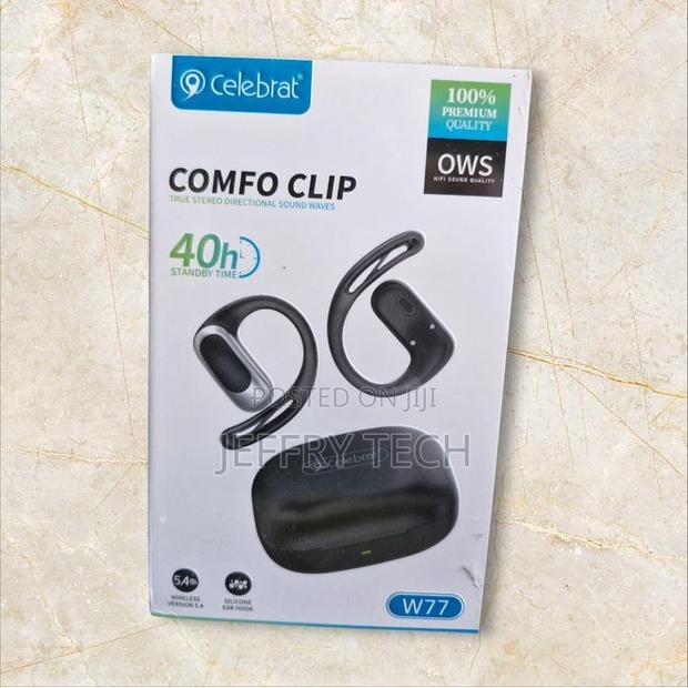 Celebrat W77 Comfo Clip Open-Ear Wireless Earbuds (OWS) - main view