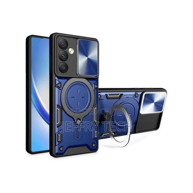 Samsung Galaxy A56 5G Case Cover With Ring Holder Kickstand Camera - main view