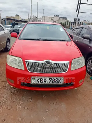 Toyota Corolla Fielder 2008 Red