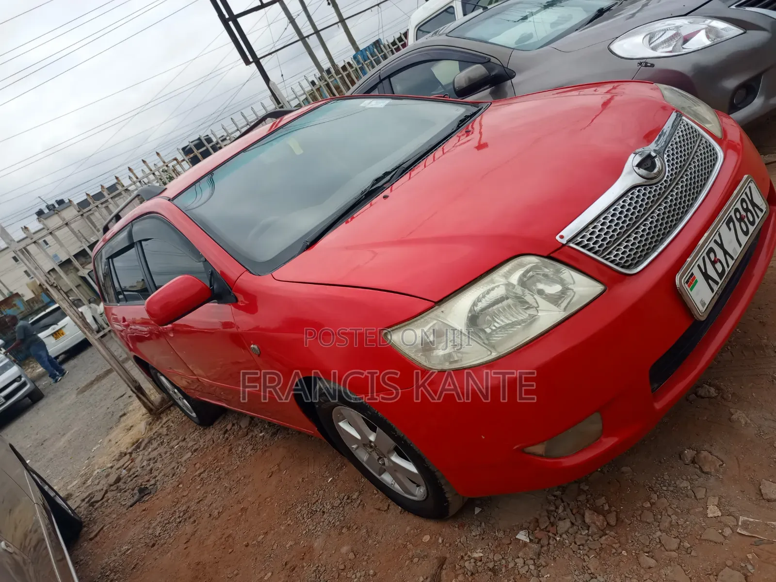 Toyota Corolla Fielder 2008 Red