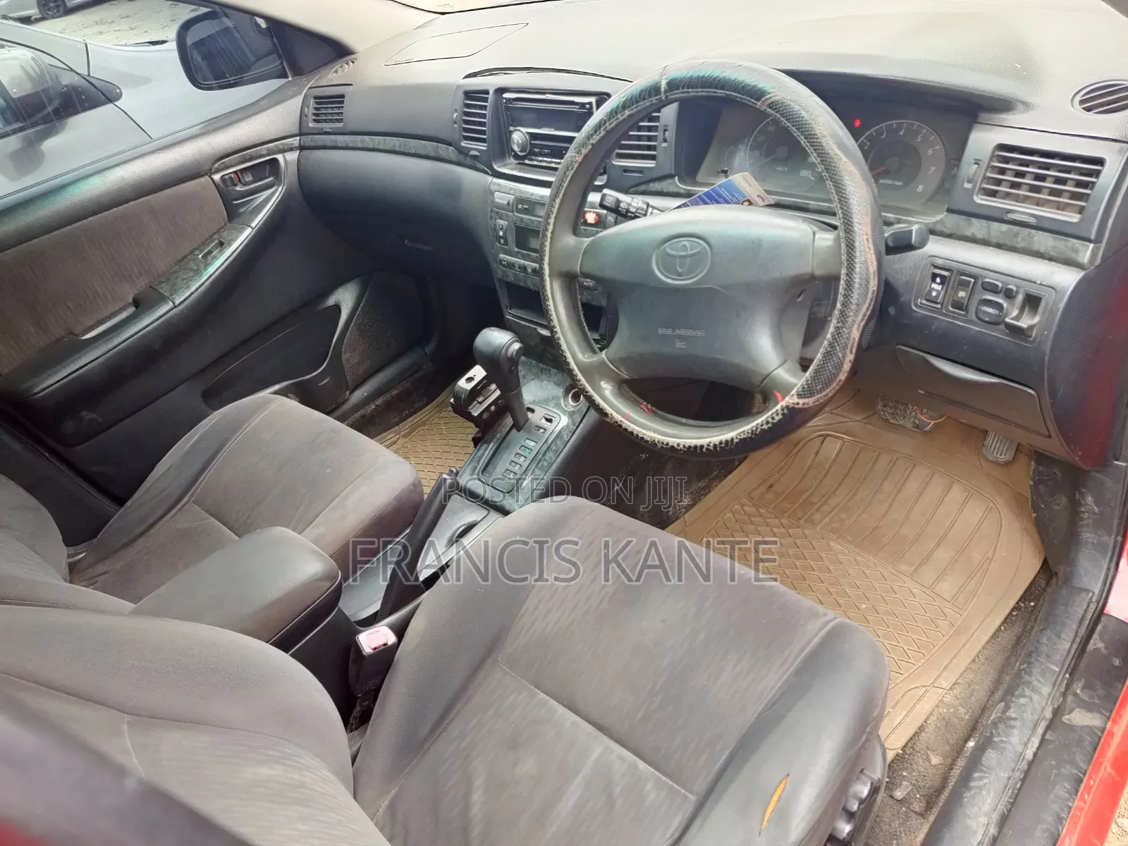 Toyota Corolla Fielder 2008 Red