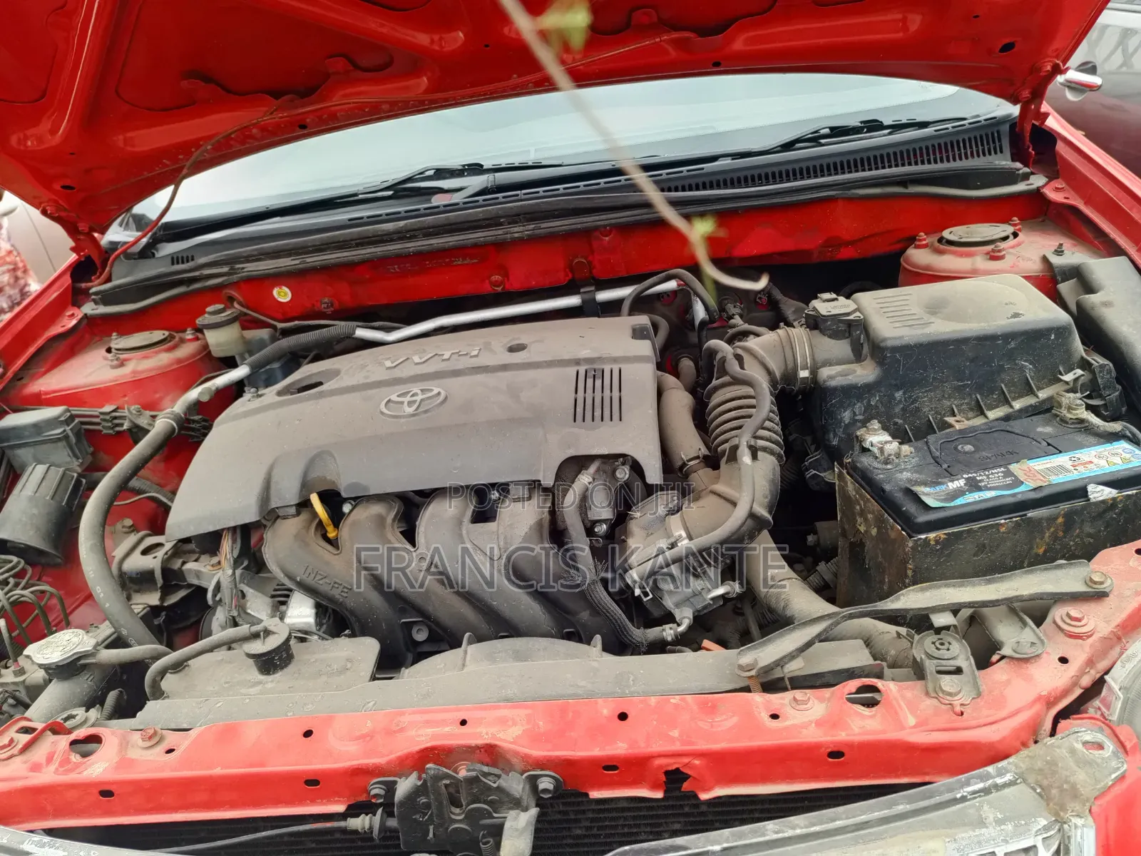 Toyota Corolla Fielder 2008 Red
