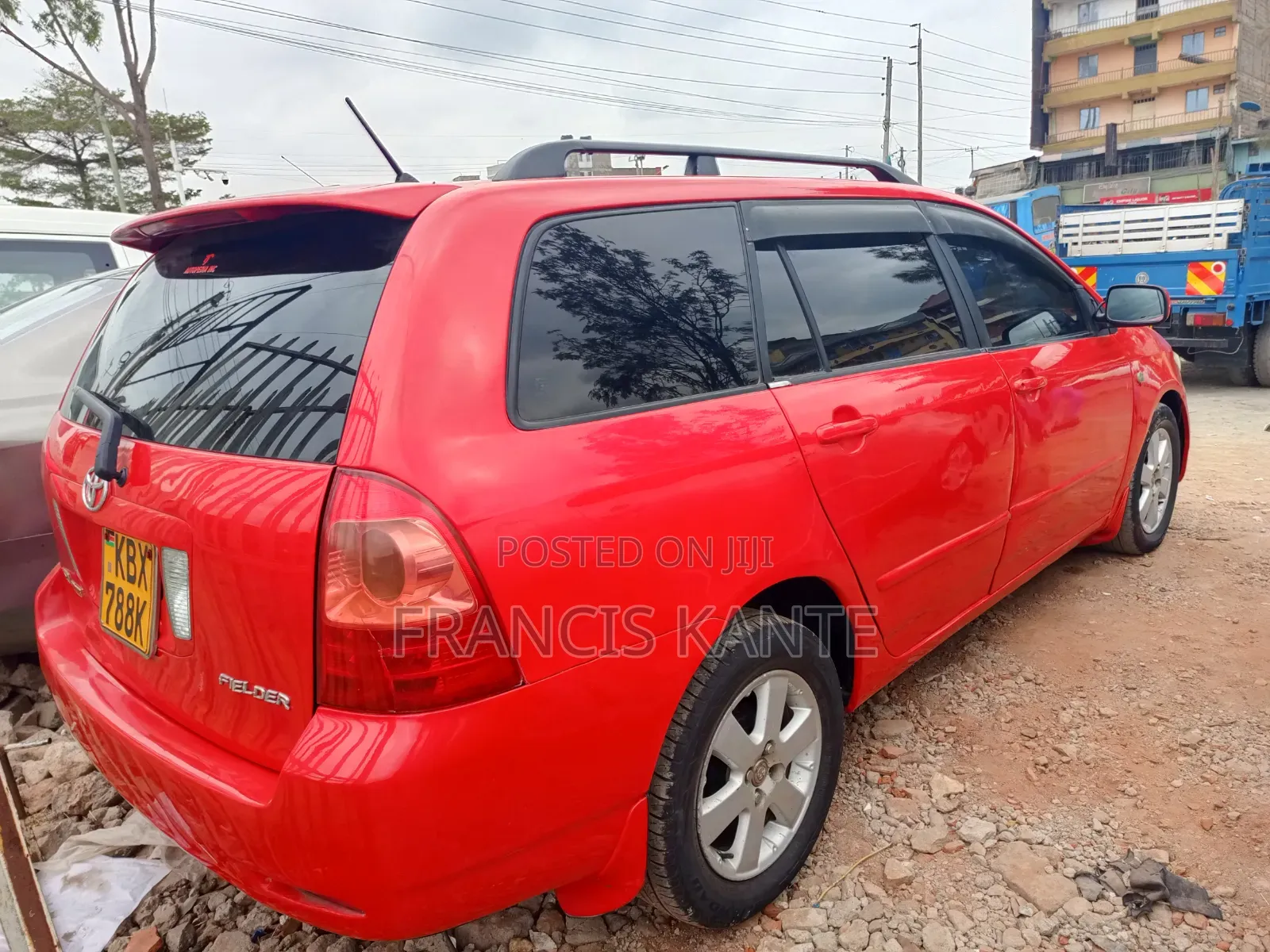 Toyota Corolla Fielder 2008 Red