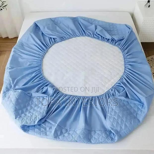 Sky Blue Premium Waterproof Mattress Protector Covers - thumbnail 2