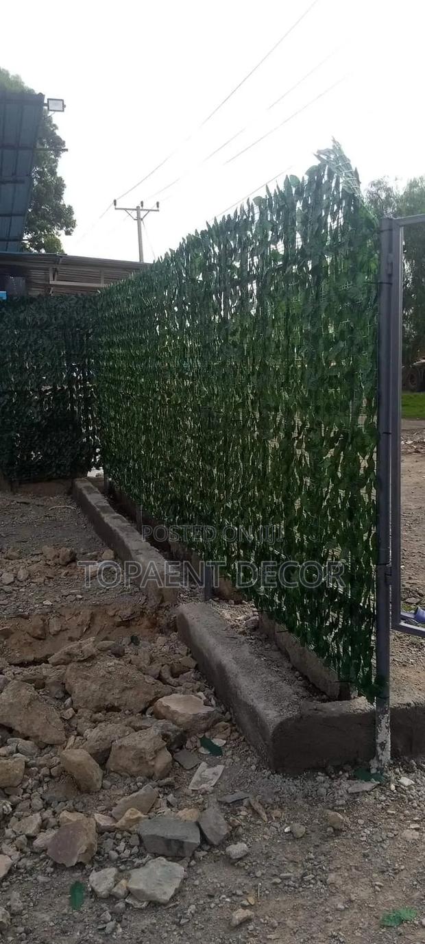 Aesthetic Look Green Balcony Fence