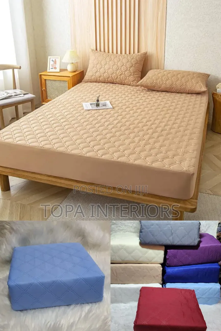 Removable Top Cover Fitted Soft Kids Waterproof Mattress Protectors