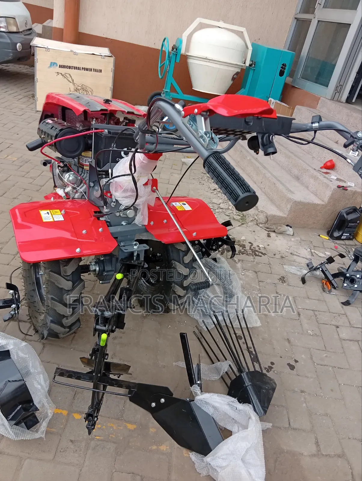 Highly Powerful Tiller / Power-Tiller