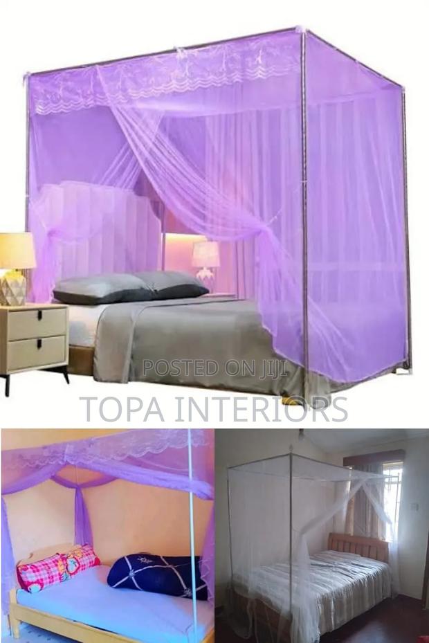 4 Stand Straight Mosquito Net Mesh Curtains - thumbnail 2