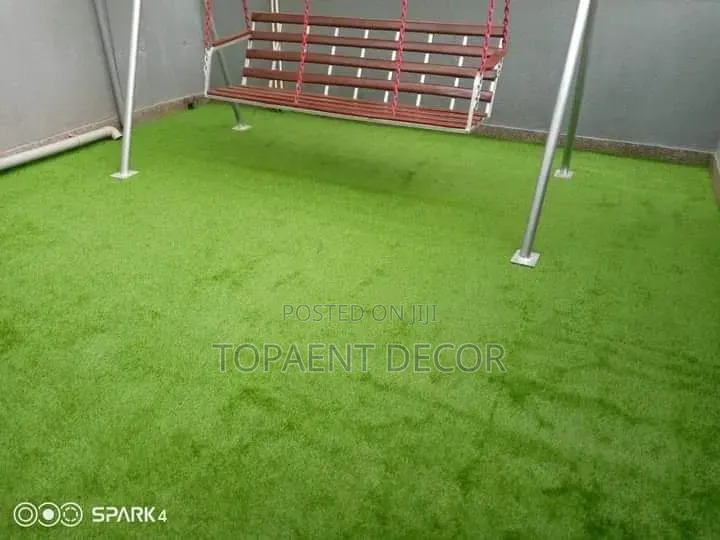 Gazebo Resting Area Green Turf Grass Carpets