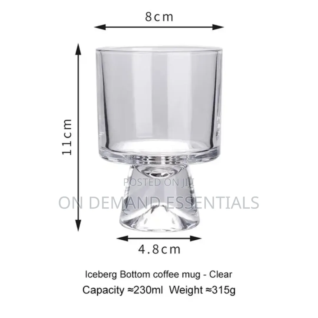 Crystal Glass Hand Handle Cup