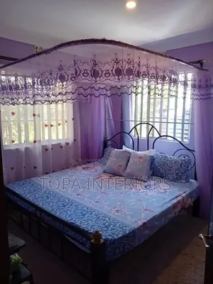 Durable Mesh Bed Curtains Sliding Rail Mosquito Net Drapes