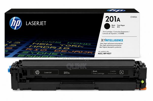 HP 201A Black Original LaserJet Toner Cartridge - CF400A - main view