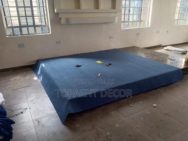 Floor Red and Blue Wall to Wall Carpets - thumbnail 2