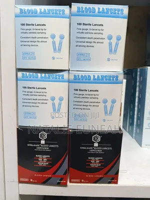 Glucometer Machine+ Glucometer Strips+ Blood Lancets