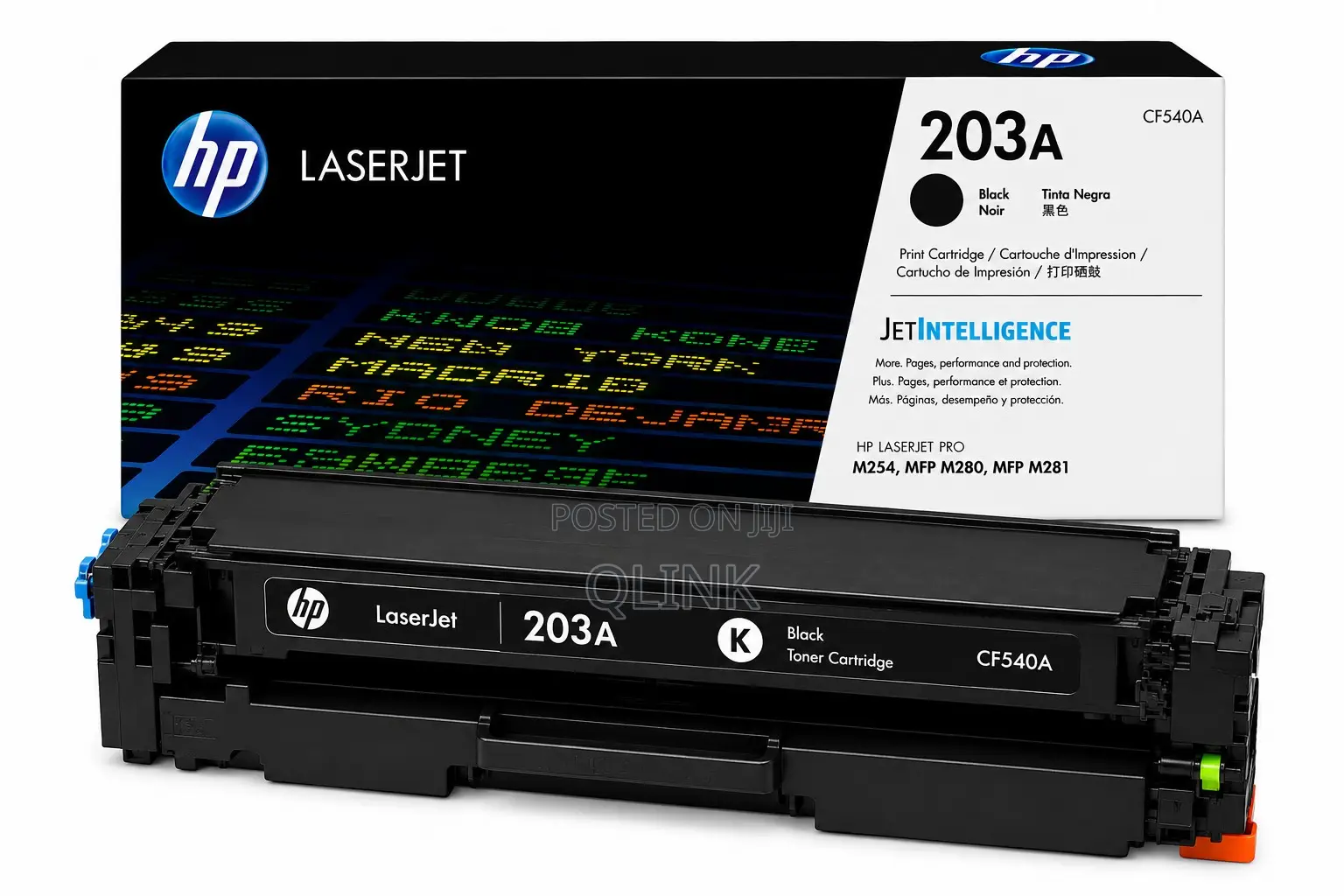 HP 203A Black Original LaserJet Toner Cartridge - CF540A