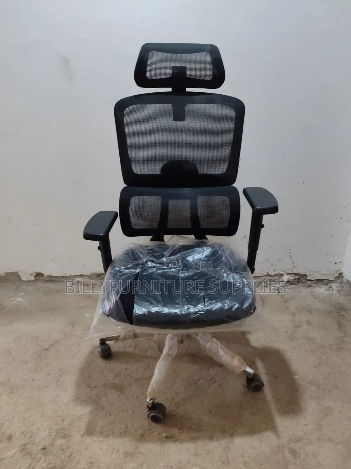 Ergonomic High Back Mesh Office Chair NRB – Premium Headrest Comfort
