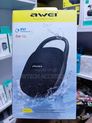 AWEI KA14 Portable Wireless Bluetooth Bass Speaker 6W