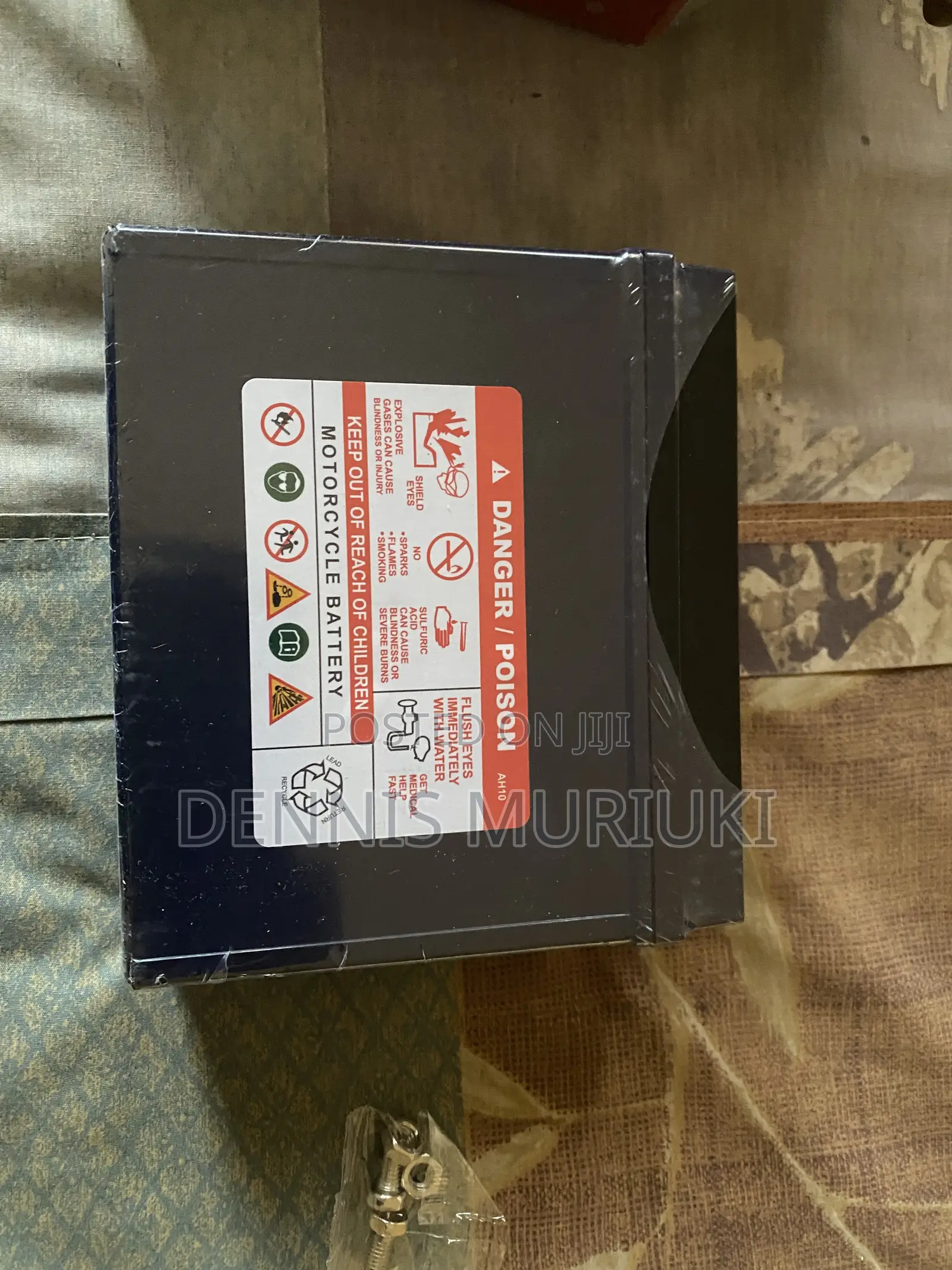 Motorcycle Battery(New) - 12n7-3a