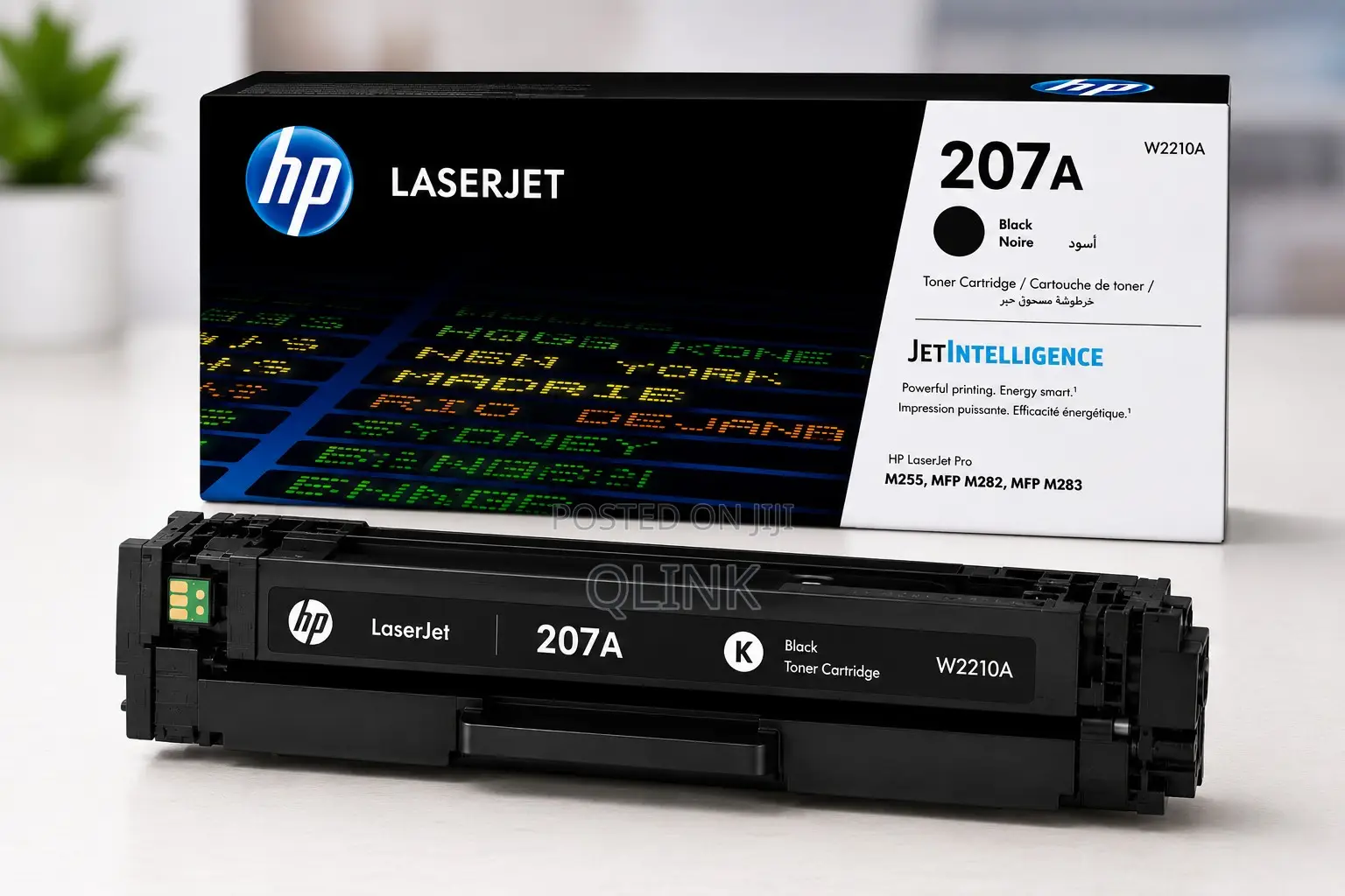 HP 207A Black Original LaserJet Toner Cartridge - W2210A
