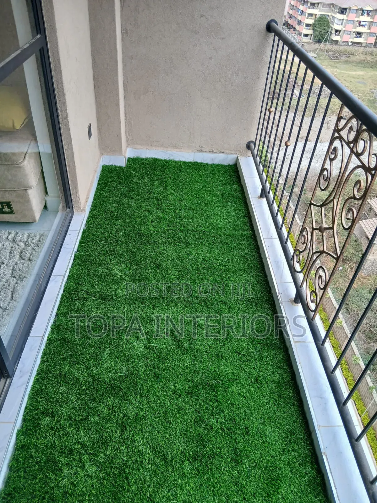EASY DRAINAGE Outdoor Carpets Synthetic Grass Mats