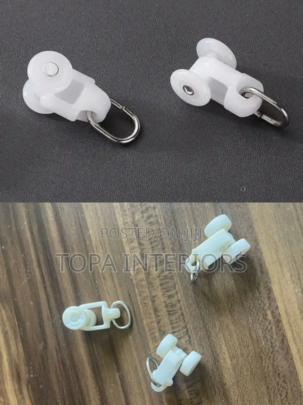 Modern Track Rail Curtain Runners With Wheels