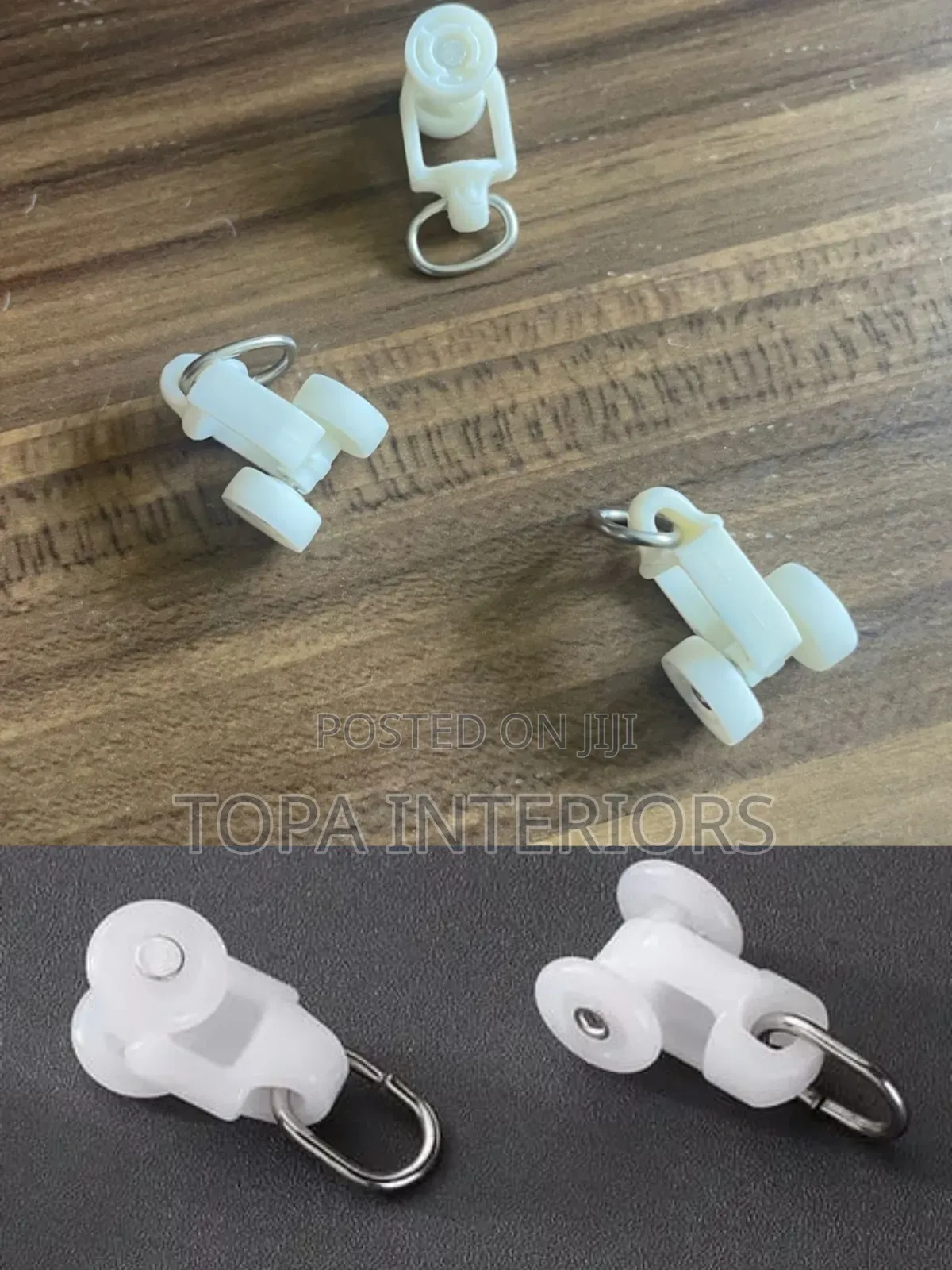 Modern Track Rail Curtain Runners With Wheels