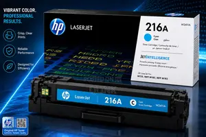 HP 216A Cyan Original LaserJet Toner Cartridge - W2411A