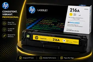 HP 216A Yellow Original LaserJet Toner Cartridge - W2412A