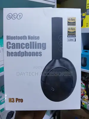 The QCY H3 Pro Wireless Bluetooth Over-Ear Headphones.