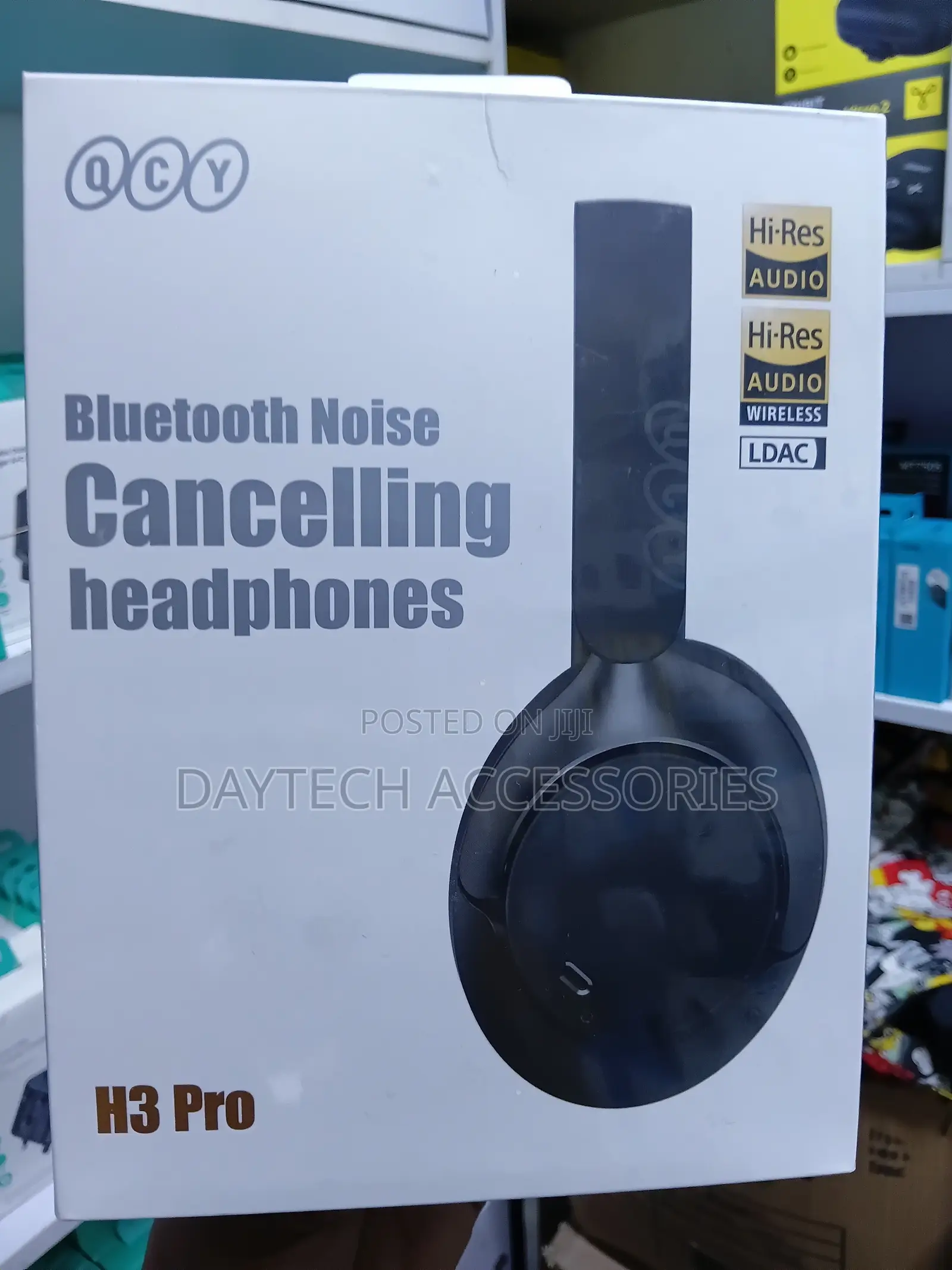 QCY H3 Pro Wireless Headphones - Black