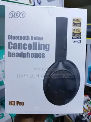 QCY H3 Pro Wireless Headphones - Black