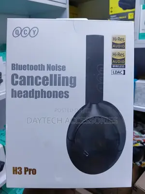 QCY H3 Pro Wireless Headphones - Black