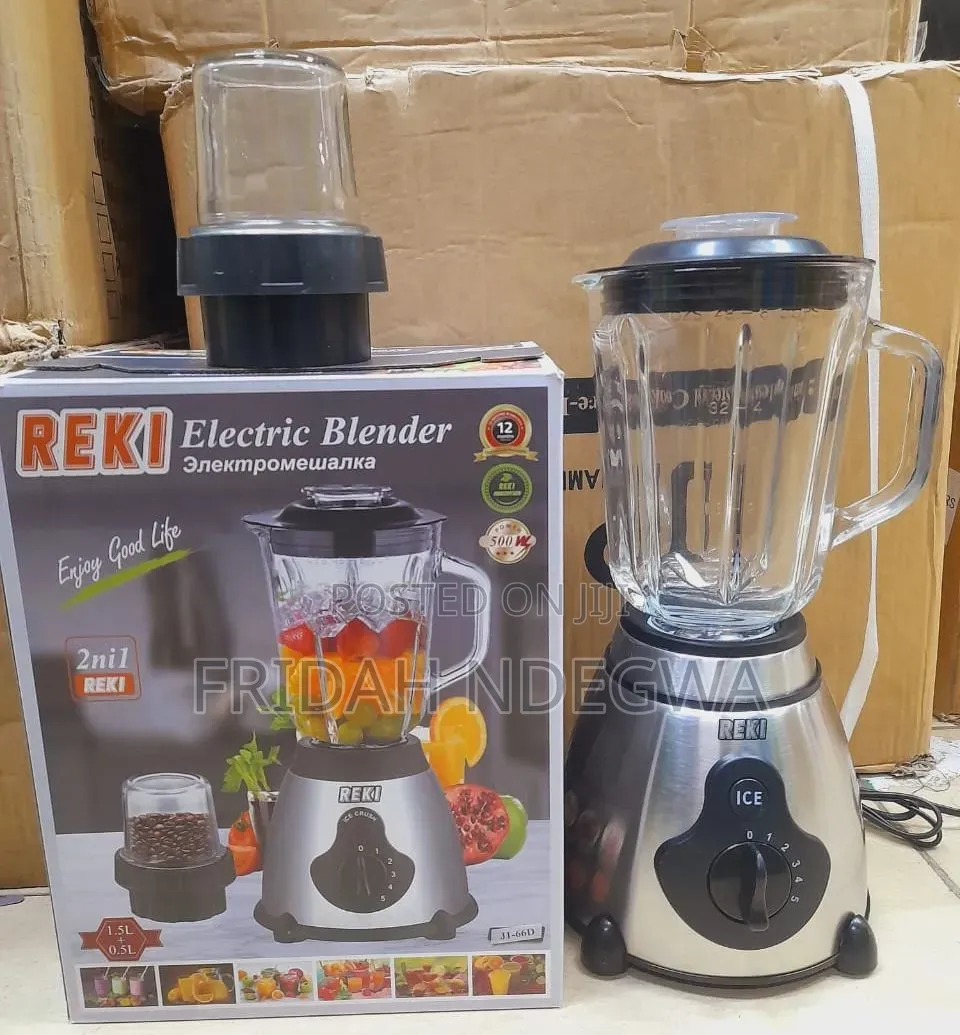 Reki 2in1 Blender 1.5l Glass Jar